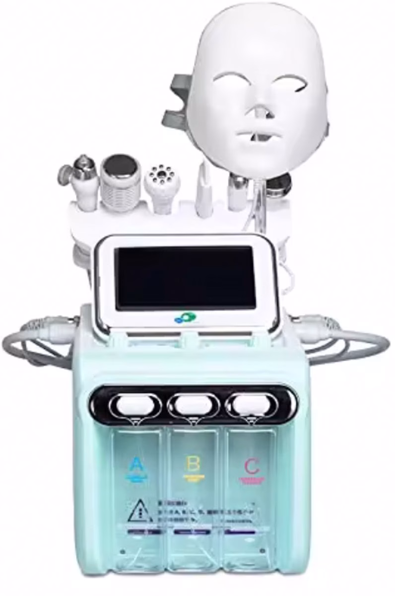 Luxmeds Original 7-in-1 Aqua Hydra Facial Dermabrasie apparaat review: complete hydrafacial behandeling voor salon én thuis Mom Vibes