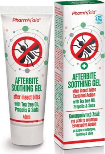After Bite Soothing Gel van Pharmaid review De beste gel tegen muggenbeten, kwallensteken en insectenbeten Mom Vibes